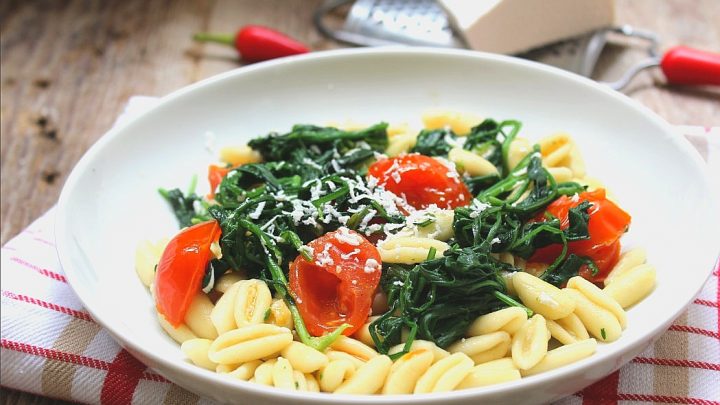CAVATELLI CON LA RUCOLA