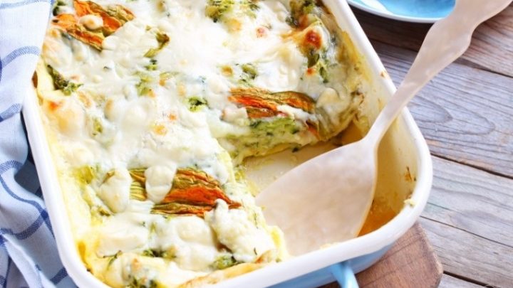 Lasagne con zucchine estive