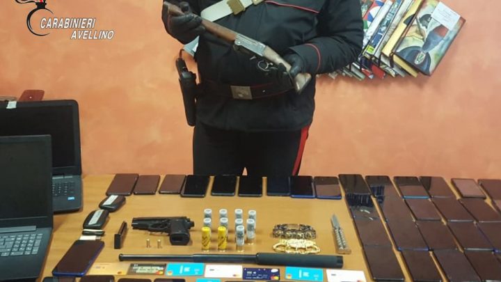 COLPO GROSSO DEI CARABINIERI, UN ARRESTO E TRE DENUNCIE