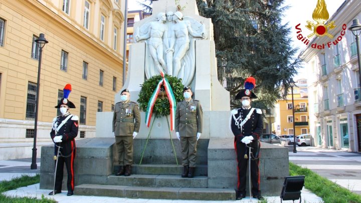 AVELLINO/ Festa della Liberazione, presenti i Vigili del Fuoco