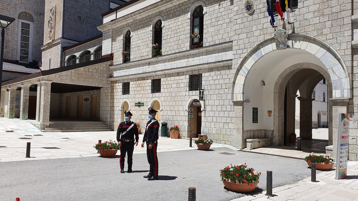 RIAPRE IL POSTO FISSO DEI CARABINIERI AL SANTUARIO DI MONTEVERGINE.