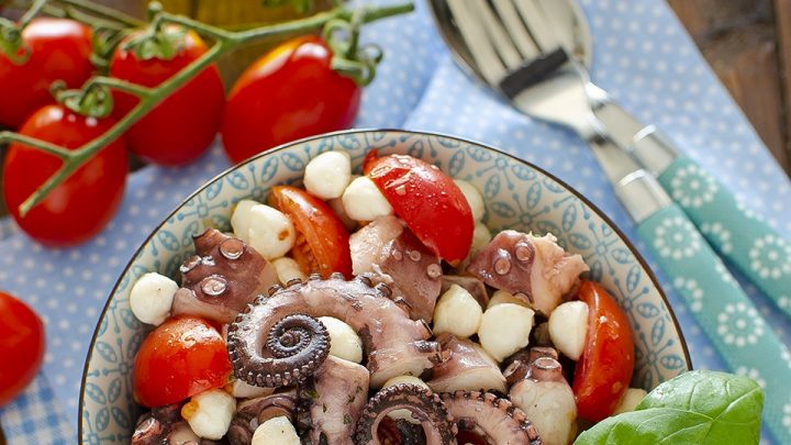 INSALATA DI POLPO ALLA CAPRESE