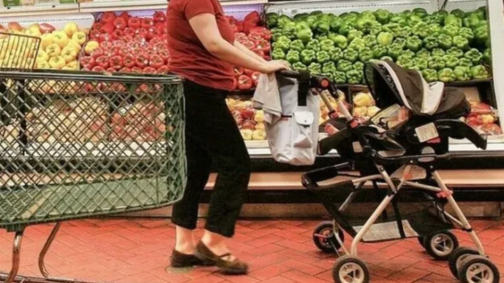 MONTORO (AV) – NASCONDE NEL PASSEGGINO DEL BIMBO LA MERCE RUBATA AL SUPERMERCATO: TRENTENNE DENUNCIATA DAI CARABINIERI.