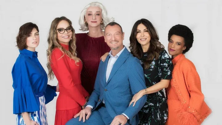 Le 5 co-conduttrici del Festival di Sanremo 2022