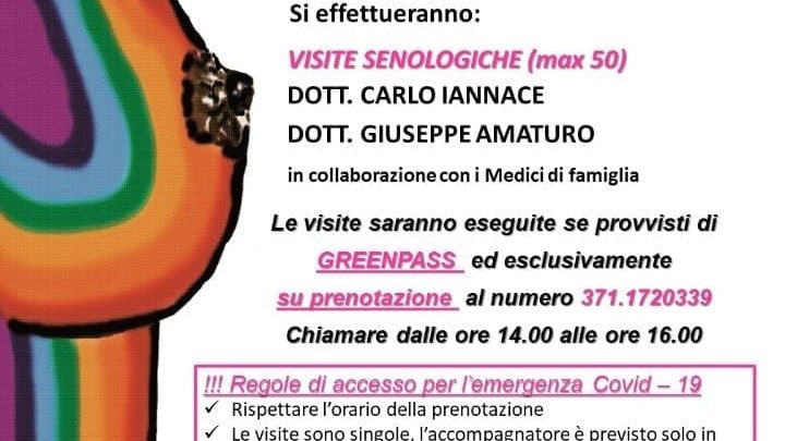 E’ TEMPO DI PREVENZIONE SENOLOGICA!