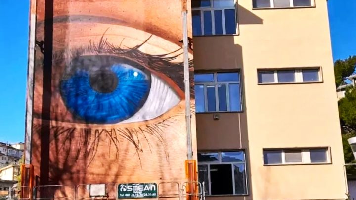UN MURALES DI JORIT PER DIRE NO ALLA GUERRA DOMANI L’INAUGURAZIONE A SALERNO