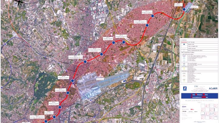AREA NORD DI NAPOLI,￼ VIA  AL COLLEGAMENTO METROPOLITANO NAPOLI – AFRAGOLA