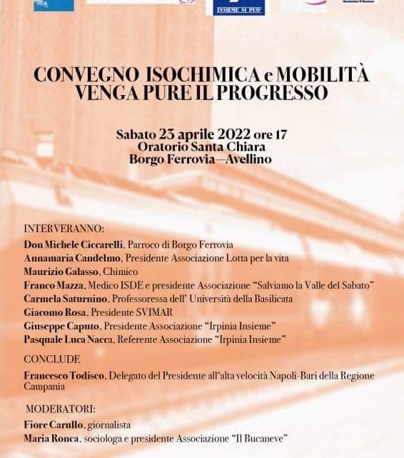Convegno ”Isochimica e Mobilità. Venga pure il Progresso” Convegno ”Isochimica e Mobilità. Venga pure il Progresso”