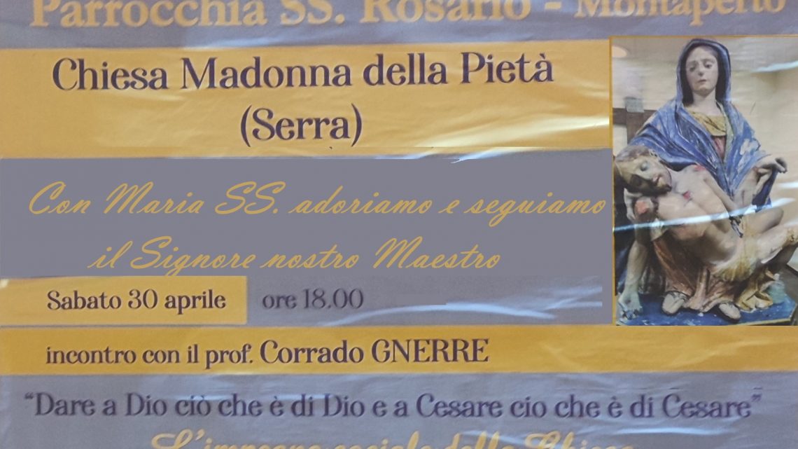 La Parrocchia del SS. Rosario di Montaperto promuove l’impegno sociale della Chiesa