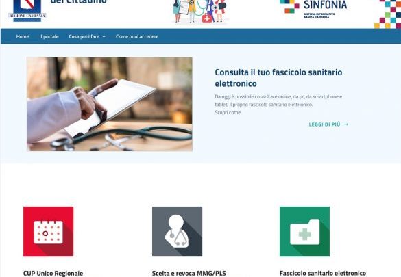 SANITA’, BUROCRAZIA ZERO:&nbsp;DA LUNEDI’&nbsp;