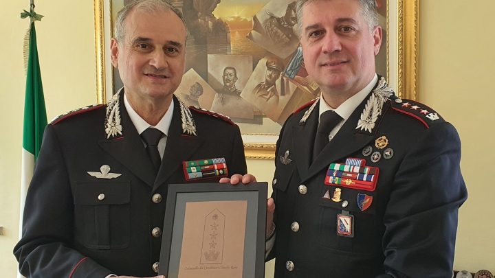 CLAUDIO ROSA, CAPO UFFICIO COMANDO DEL PROVINCIALE DEI CARABINIERI DI AVELLINO, È STATO PROMOSSO COLONNELLO.