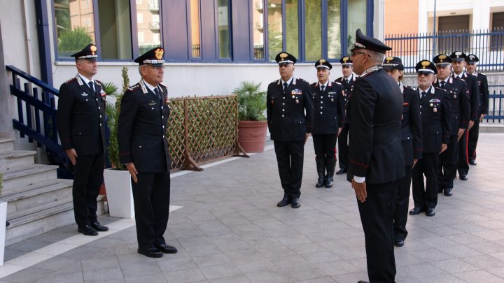 AVELLINO  – VISITA DEL GENERALE DI CORPO D’ARMATA ANDREA RISPOLI, COMANDANTE  INTERREGIONALE CARABINIERI “OGADEN”, AI REPARTI DELL’ARMA IN IRPINIA.