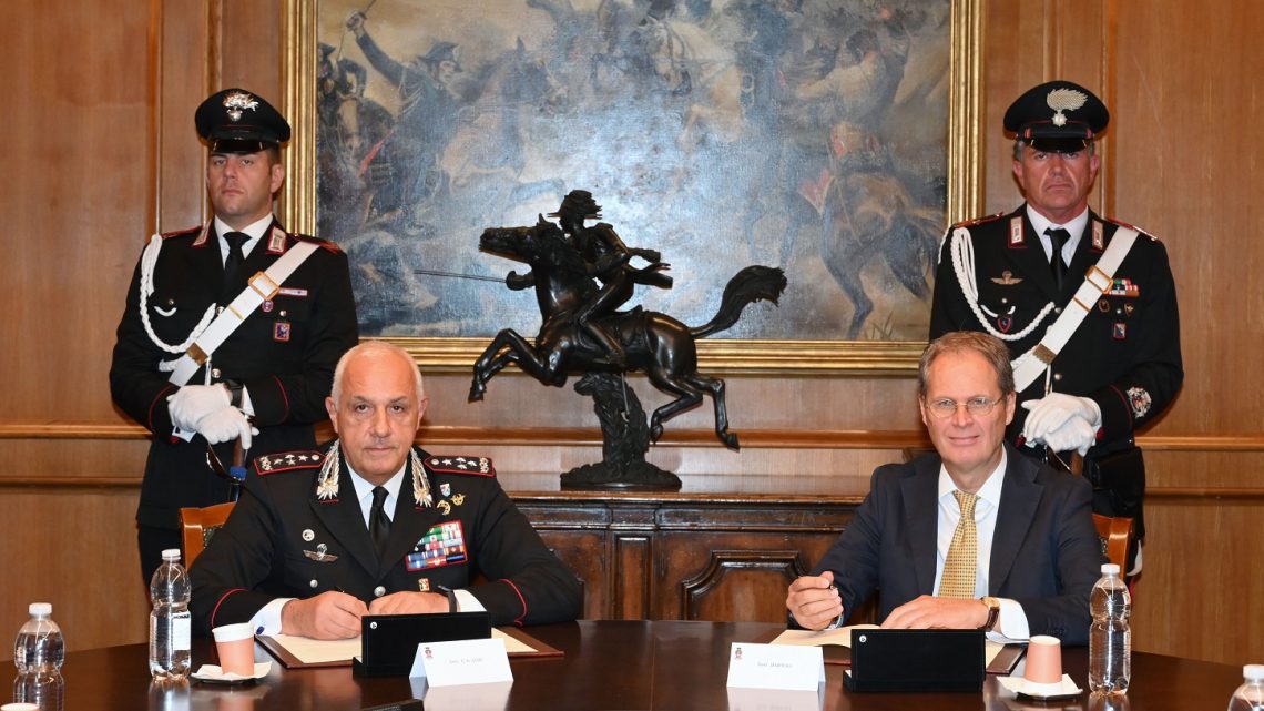 Giornalisti, protocollo Odg-Carabinieri per iniziative di formazione congiunta