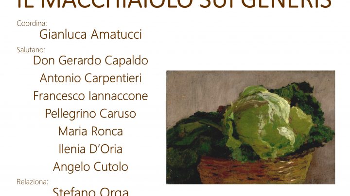Sabato 24 settembre 2022 alle ore  18.30, al Circolo della Stampa di Avellino, Seminario di Storia dell’Arte: “Eugenio Cecconi il macchiaiolo sui generis”
