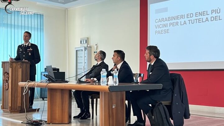 CARABINIERI ED ENEL PIÙ VICINI PER LA TUTELA DEL TERRITORIO