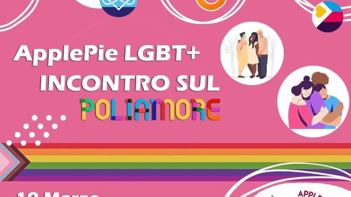 “Apple Pie”, domenica 19 marzo un incontro sul tema del poliamore