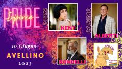 Irpinia Pride 2023, ecco i nomi della madrina e dei padrini dell’evento Irpinia Pride 2023, ecco i nomi della madrina e dei padrini dell’evento