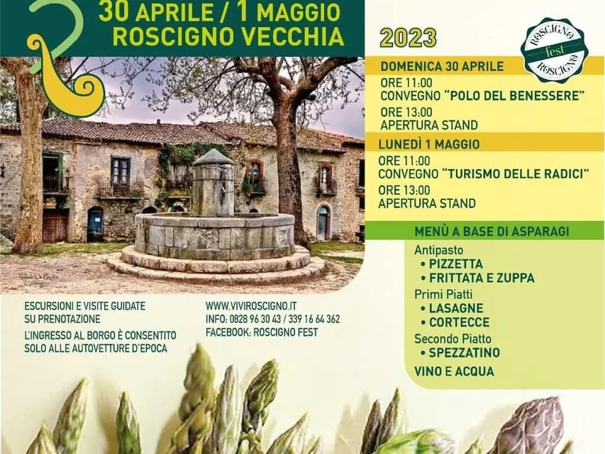SAGRA DELL’ASPARAGO SELVATICO DI ROSCIGNO