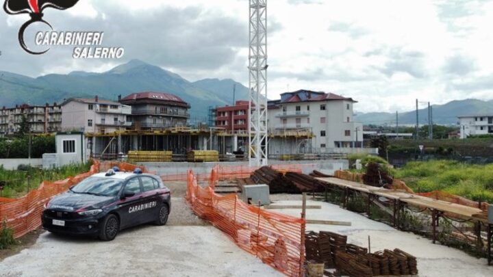 MERCATO SAN SEVERINO (SA) – DECRETO DI SEQUESTRO PREVENTIVO DELL’AREA INTERESSATA AI LAVORI DI EDIFICAZIONE DEL PALAZZETTO DELLO SPORT – INFORMAZIONI DI GARANZIA A CARICO DI 4 INDAGATI