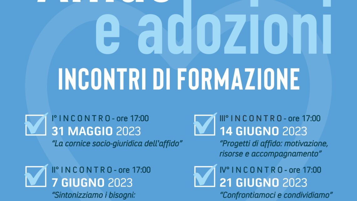 ADOZIONI E AFFIDI: AL VIA IL CICLO DI INCONTRI DI FORMAZIONE PRESSO IL CENTRO FAMIGLIA DI CESINALI