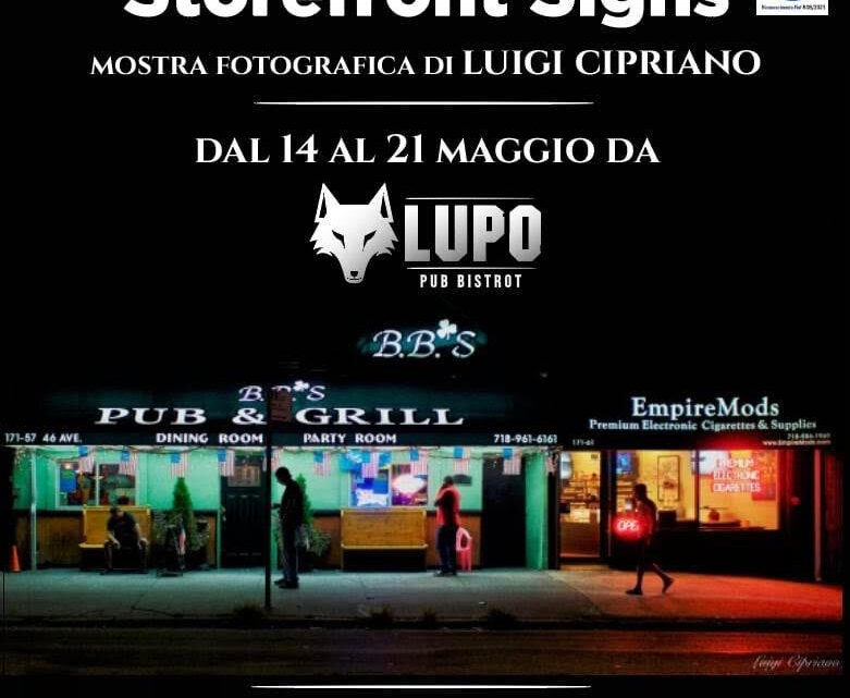 AVELLINO, OGGI L’INAUGURAZIONE DELLA MOSTRA DI LUIGI CIPRIANO AL LUPO PUB BISTROT AVELLINO, OGGI L’INAUGURAZIONE DELLA MOSTRA DI LUIGI CIPRIANO AL LUPO PUB BISTROT