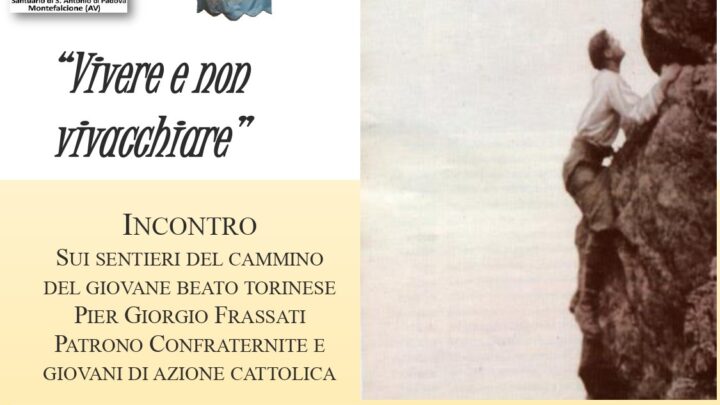 La Confraternita della Buona Morte di Montefalcione rende omaggio al Beato Pier Giorgio Frassati