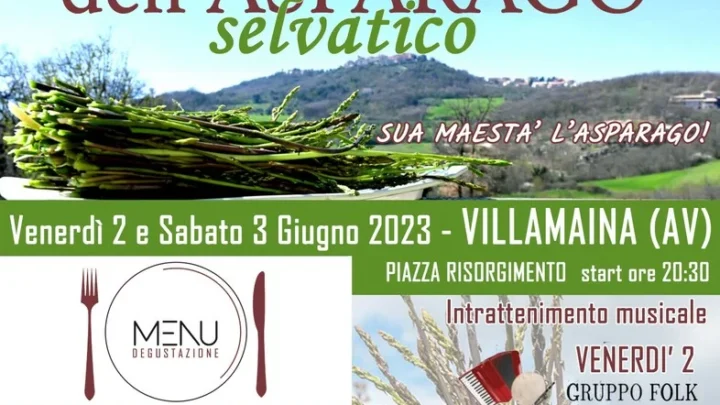 Villamaina (AV) – LA 2° EDIZIONE DELLA SAGRA DELL’ASPARAGO SELVATICO