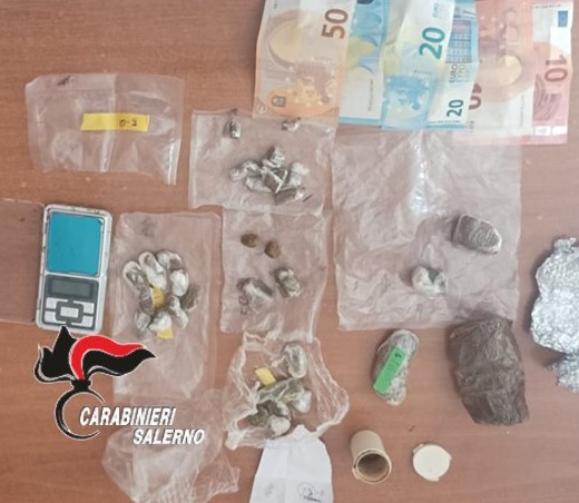 ARRESTATO 45ENNE DI BARONISSI PER SPACCIO DI DROGA