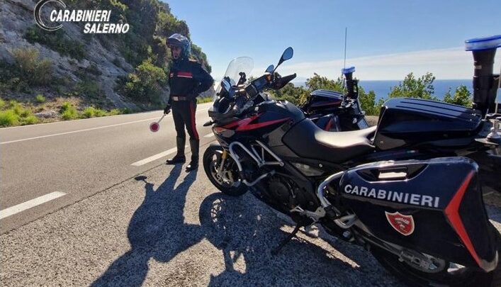 COSTIERA AMALFITANA (SA) – CARABINIERI –  ESTATE SICURA. CONTROLLI STRAORDINARI ALLA CIRCOLAZIONE STRADALE