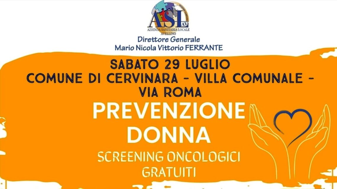 SCREENING ONCOLOGICI, I CAMPER DELL’ ASL SABATO A CERVINARA SCREENING ONCOLOGICI, I CAMPER DELL’ ASL SABATO A CERVINARA