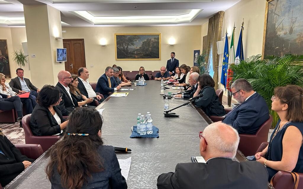 “PARCO VERDE” DI CAIVANO RIUNIONE OPERATIVA IN REGIONE