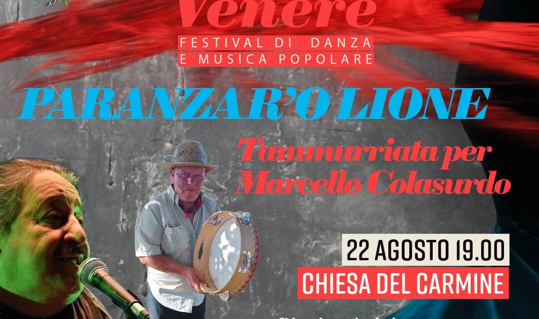 ALLA CHIESA DEL CARMINE L’OMAGGIO A MARCELLO COLASURDO NE “LA NOTTE FINIBUSTERRAE”