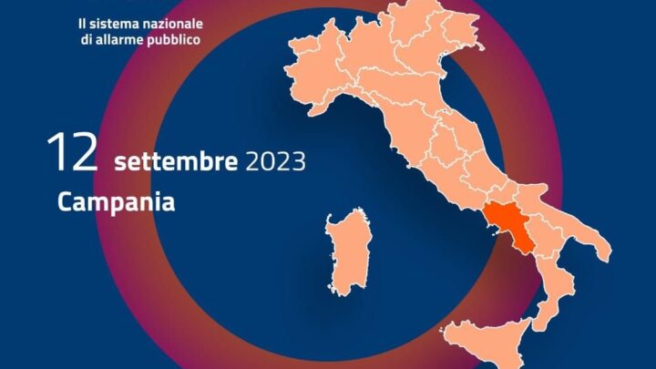 IT-ALERT, DOMANI TEST IN CAMPANIA DEL SISTEMA NAZIONALE DI ALLARME PUBBLICO INTORNO ALLE ORE 12 SUONO ANOMALO SUI CELLULARE: SI TRATTA DI UNA SPERIMENTAZIONE