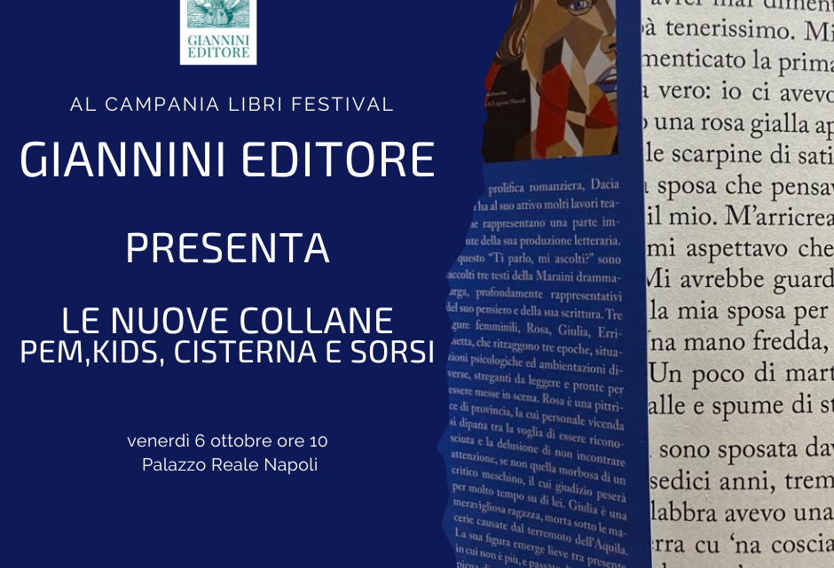 NUOVE COLLANE PER LA GIANNINI EDITORE, VIA AL RILANCIO DELLA CASA EDITRICE PIÙ ANTICA DI NAPOLI