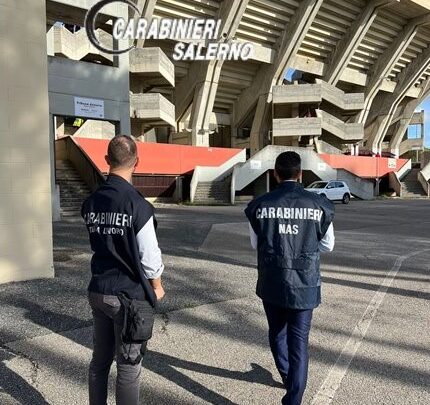 STADIO ARECHI (SA): CONTROLLI ISPETTIVI DEI CARABINIERI NEI PUNTI RISTORO. ACCERTATE IRREGOLARITÀ AMMINISTRATIVE