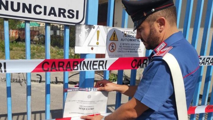 Torre le Nocelle (AV) – Reati ambientali e violazioni della sicurezza suoi luoghi di lavoro. I Carabinieri denunciano due persone