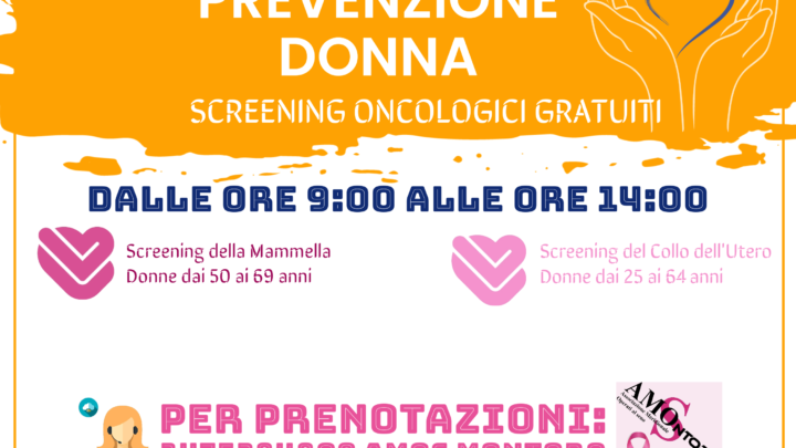 SCREENING ONCOLOGICI, I CAMPER DELL’ASL SABATO A MONTORO