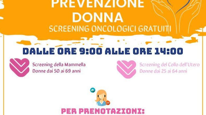 SCREENING ONCOLOGICI, I CAMPER DELL’ASL SABATO A SANTO STEFANO
