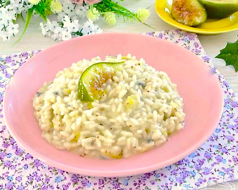 Risotto ai fichi e gorgonzola Risotto ai fichi e gorgonzola