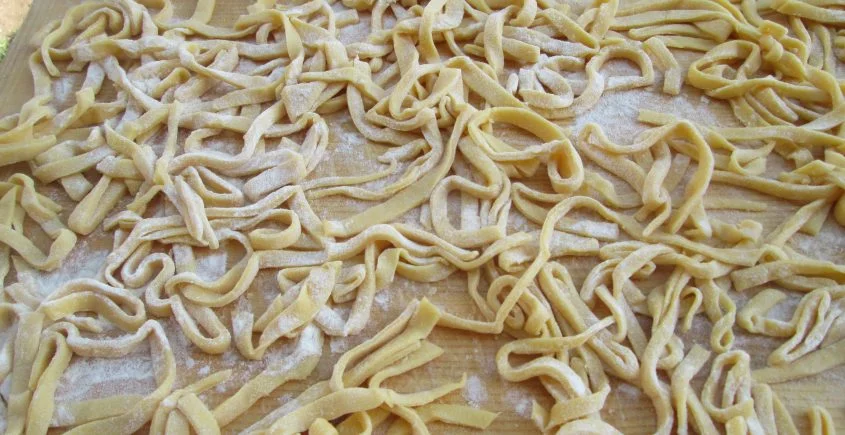 La ricetta delle vere tagliatelle fatte in casa senza uova La ricetta delle vere tagliatelle fatte in casa senza uova