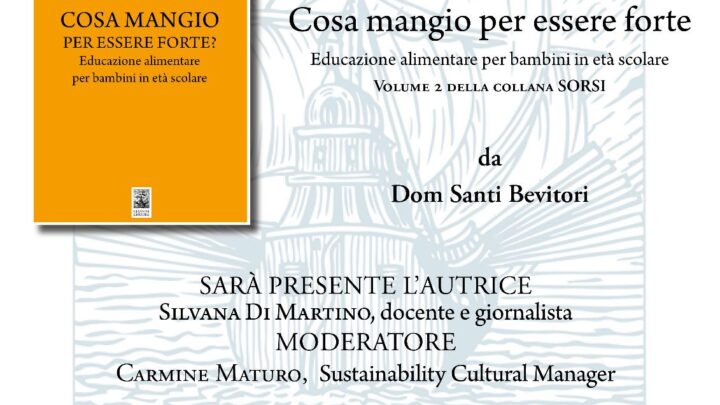 Silvana Di Martino presenta “Cosa mangio per essere forte?” al Dom Santi Bevitori