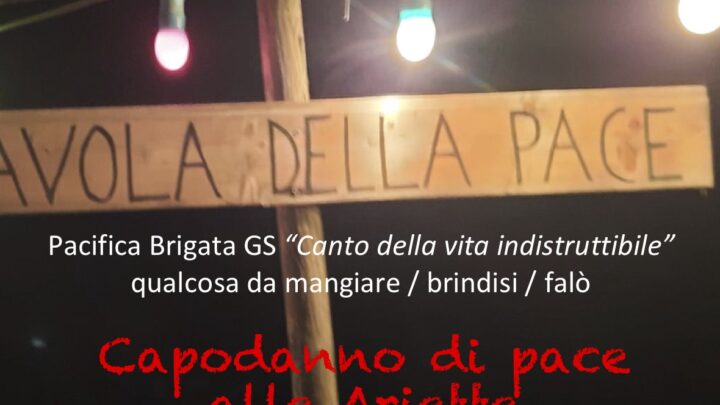 CAPODANNO DI PACE ALLE ARIETTE