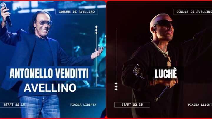 Si accendono le luci sul Capodanno di Avellino: Antonello Venditti e Luchè sul palco