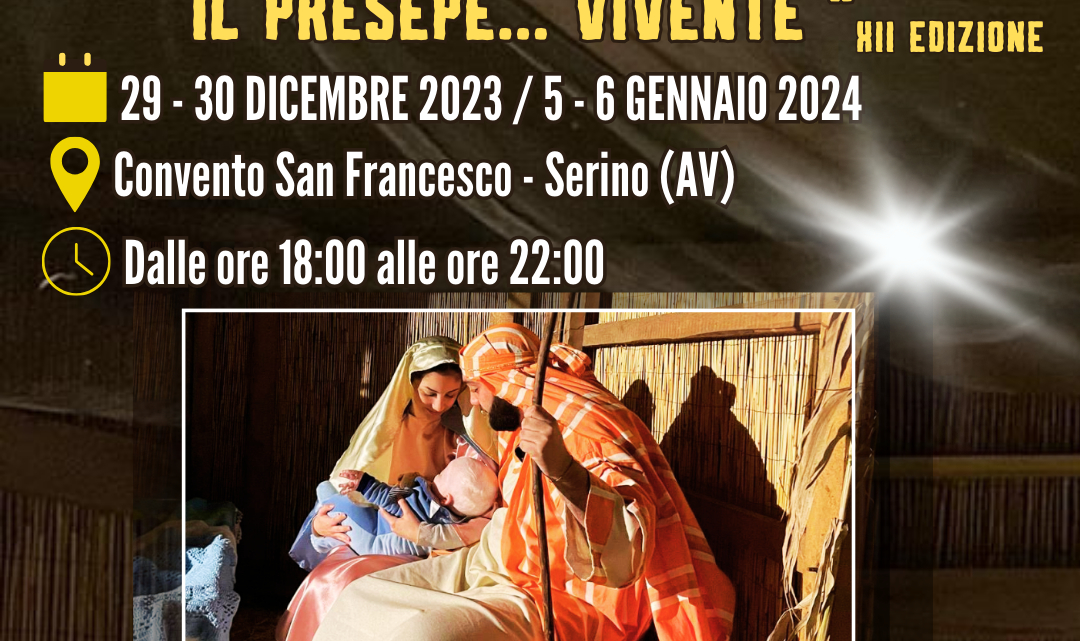 Al via la dodicesima edizione di “Raccontando il presepe..vivente” 