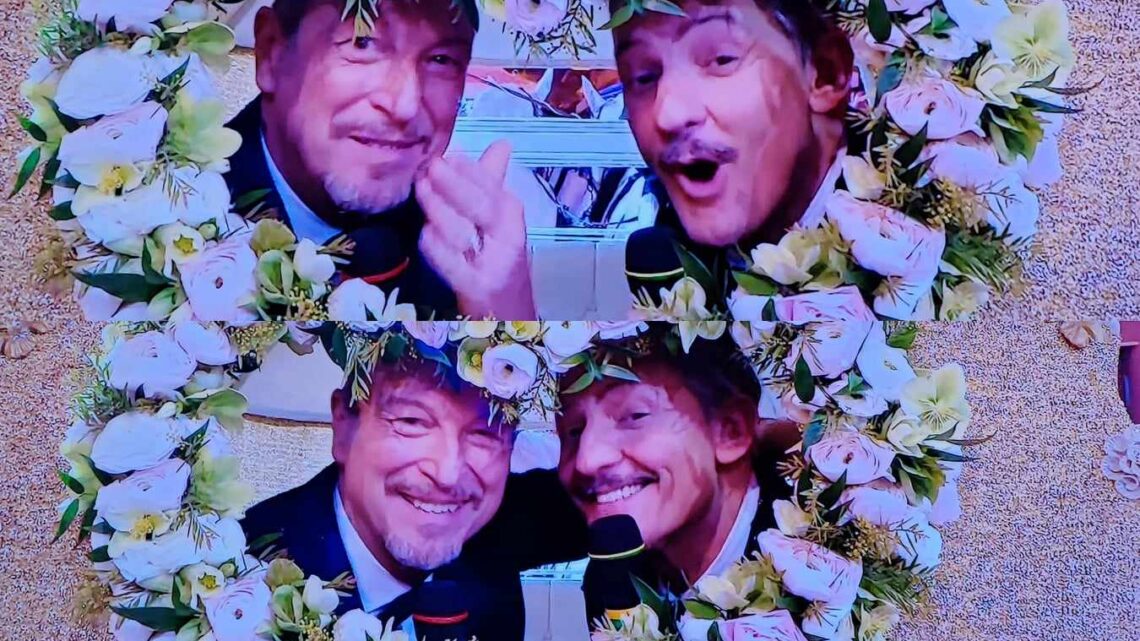 Il saluto al Festival di Amadeus e Fiorello: “Ciao Sanremo”