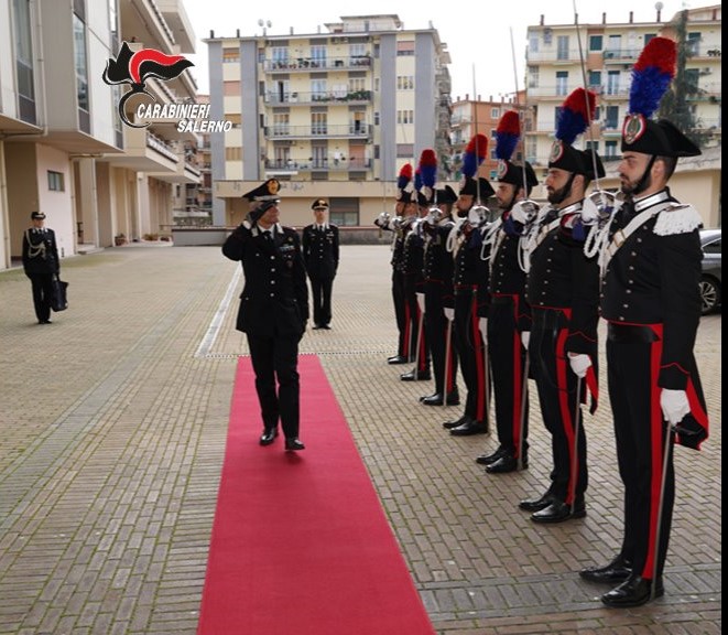 SALERNO: IL COMANDANTE INTERREGIONALE CARABINIERI “OGADEN”, GENERALE DI CORPO D’ARMATA, ANTONIO DE VITA VISITA IL COMANDO PROVINCIALE CARABINIERI DI SALERNO SALERNO: IL COMANDANTE INTERREGIONALE CARABINIERI “OGADEN”, GENERALE DI CORPO D’ARMATA, ANTONIO DE VITA VISITA IL COMANDO PROVINCIALE CARABINIERI DI SALERNO