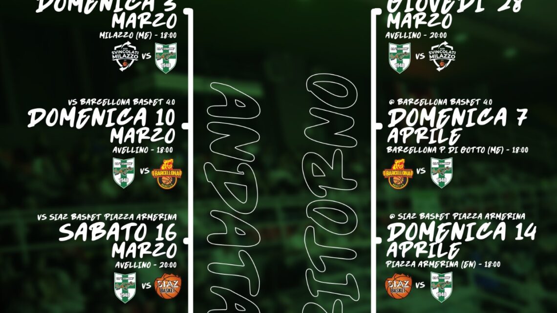 SCANDONE AVELLINO, ECCO LA FASE AD “OROLOGIO” E IL CALENDARIO DEI PLAYIN SCANDONE AVELLINO, ECCO LA FASE AD “OROLOGIO” E IL CALENDARIO DEI PLAYIN
