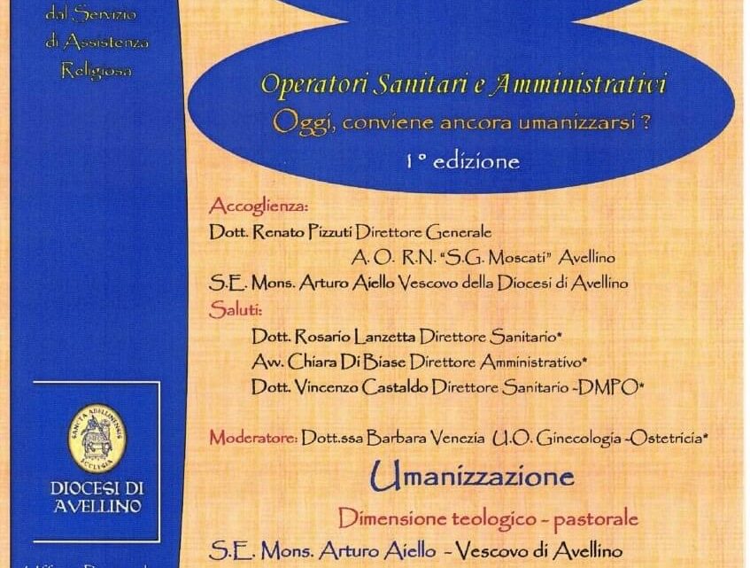 L’Azienda Moscati celebra la 32ª Giornata Mondiale del Malato con una lezione del Vescovo di Avellino sull’umanizzazione in sanità