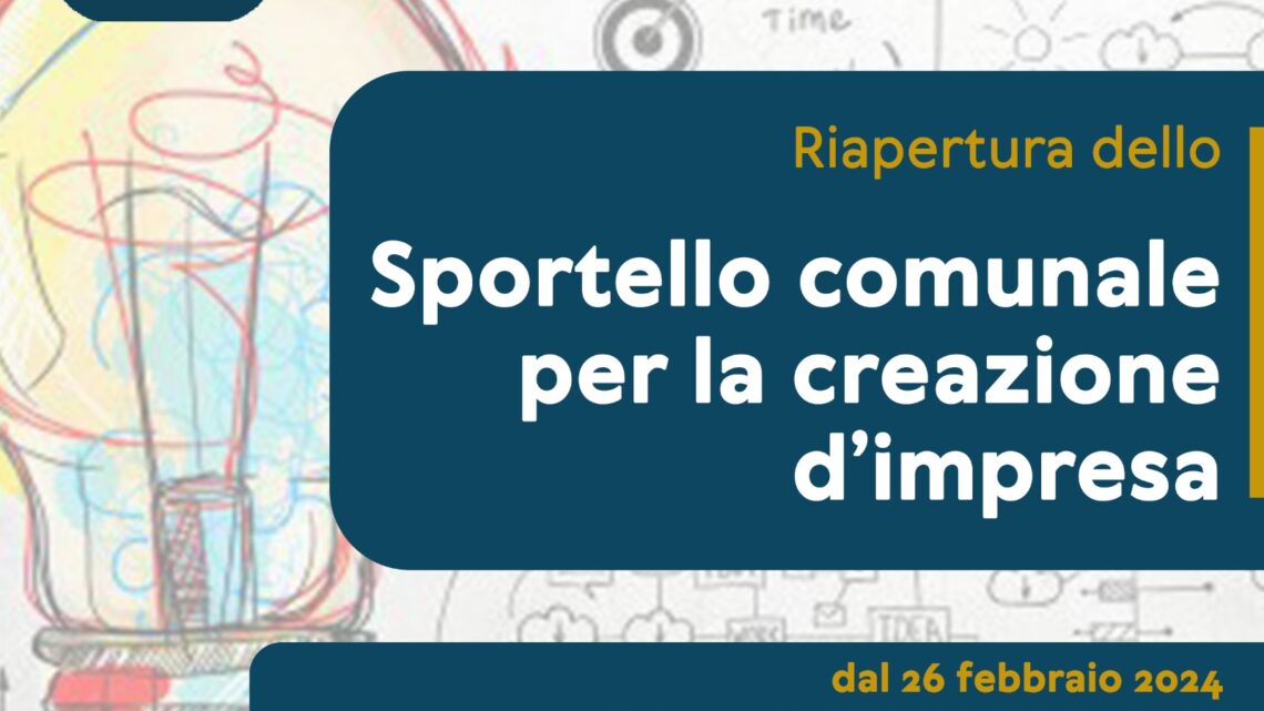 RIPRENDONO A PELLEZZANO LE ATTIVITA’ DELLO SPORTELLO COMUNALE PER LA CREAZIONE D’IMPRESA
