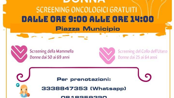 SCREENING ONCOLOGICI, I CAMPER DELL’ASL SABATO 6 APRILE AD AVELLA